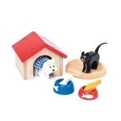 Le Toy Van Wooden Toy Characters - Cat & Dog Wooden Toys