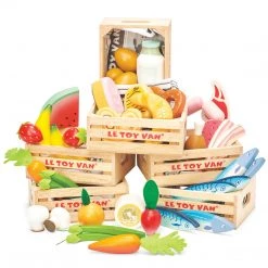 Le Toy Van Honeybake Wooden Toys - Fresh Fish Crate