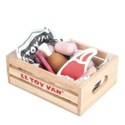 Le Toy Van Honeybake Wooden Toys - Market Meat Crate