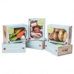 Le Toy Van Honeybake Wooden Toys - Market Meat Crate