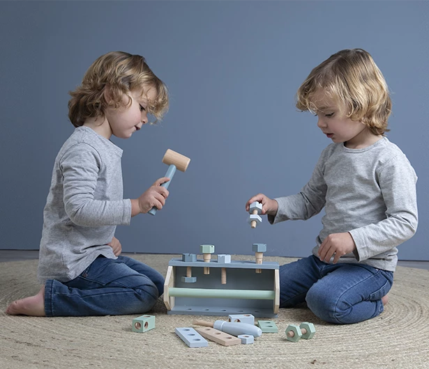 Wooden Toys Little Dutch Wooden Tool Set (20 Pieces) 4 Wooden Toys Little Dutch Wooden Tool Set (20 Pieces)