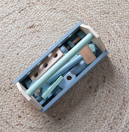 Wooden Toys Little Dutch Wooden Tool Set (20 Pieces) 9 Wooden Toys Little Dutch Wooden Tool Set (20 Pieces)