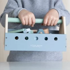 Wooden Toys Little Dutch Wooden Tool Set (20 Pieces) 16 Wooden Toys Little Dutch Wooden Tool Set (20 Pieces)