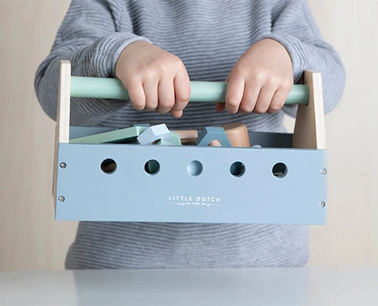 Wooden Toys Little Dutch Wooden Tool Set (20 Pieces) 6 Wooden Toys Little Dutch Wooden Tool Set (20 Pieces)