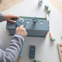 Wooden Toys Little Dutch Wooden Tool Set (20 Pieces) 15 Wooden Toys Little Dutch Wooden Tool Set (20 Pieces)