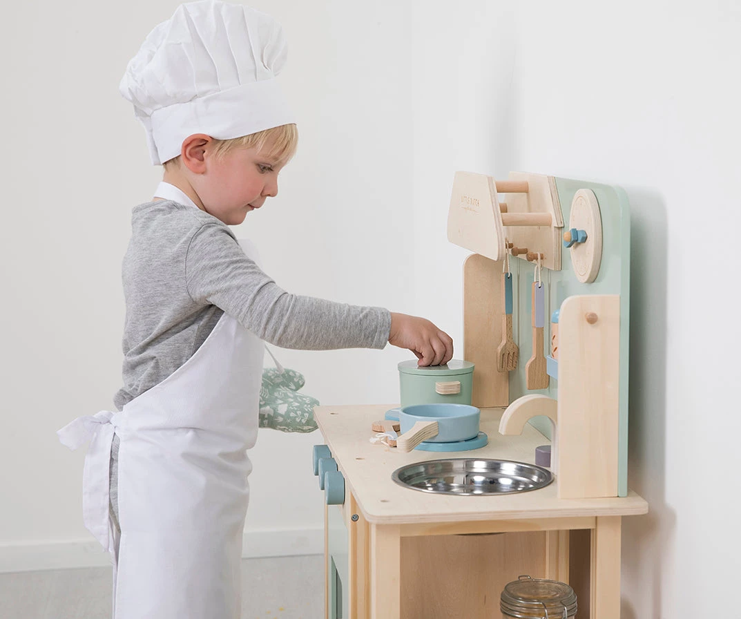 Little Dutch Wooden Toy Kitchen - Mint Wooden Toys 7 Little Dutch Wooden Toy Kitchen - Mint Wooden Toys