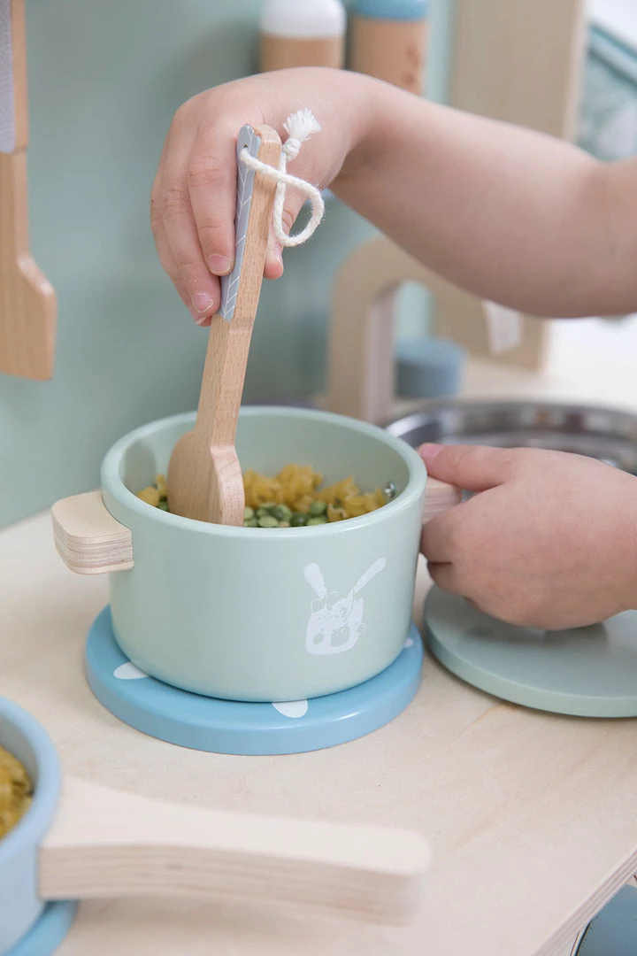 Little Dutch Wooden Toy Kitchen - Mint Wooden Toys 8 Little Dutch Wooden Toy Kitchen - Mint Wooden Toys