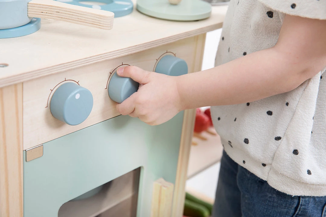 Little Dutch Wooden Toy Kitchen - Mint Wooden Toys 9 Little Dutch Wooden Toy Kitchen - Mint Wooden Toys