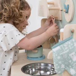 Little Dutch Wooden Toy Kitchen - Mint Wooden Toys 22 Little Dutch Wooden Toy Kitchen - Mint Wooden Toys