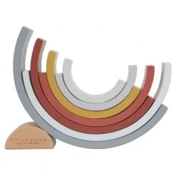 Little Dutch Rainbow Stacker - Natural