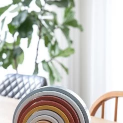 Little Dutch Rainbow Stacker - Natural