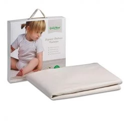 Little Green Sheep Organic Mattress Protector - Cot Bed