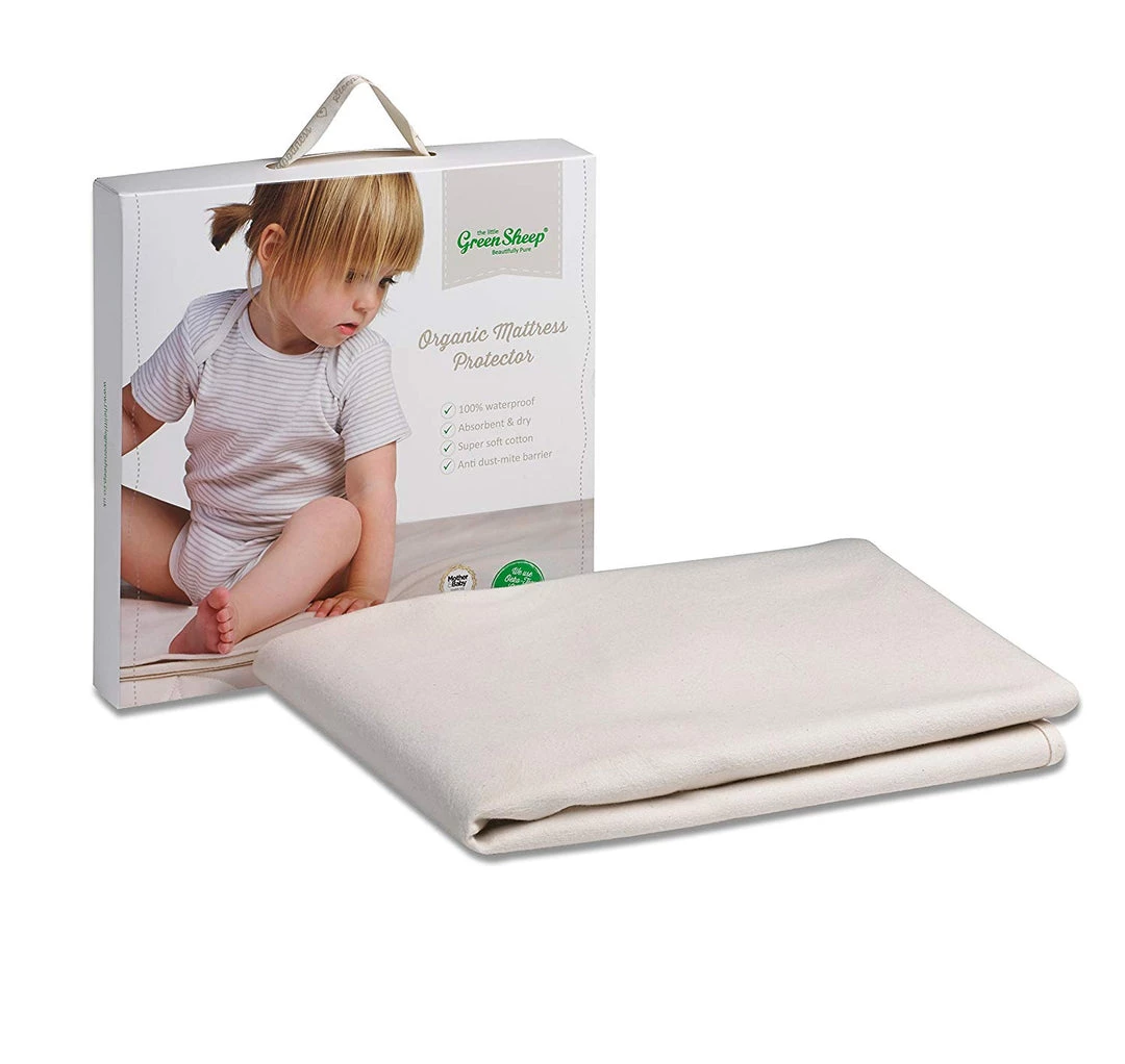 Sheets & Protectors Little Green Sheep Organic Mattress Protector - Single Bed 3 Sheets & Protectors Little Green Sheep Organic Mattress Protector - Single Bed