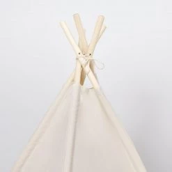 Little Green Sheep Teepee Play Tent - Linen Canopies & Teepees