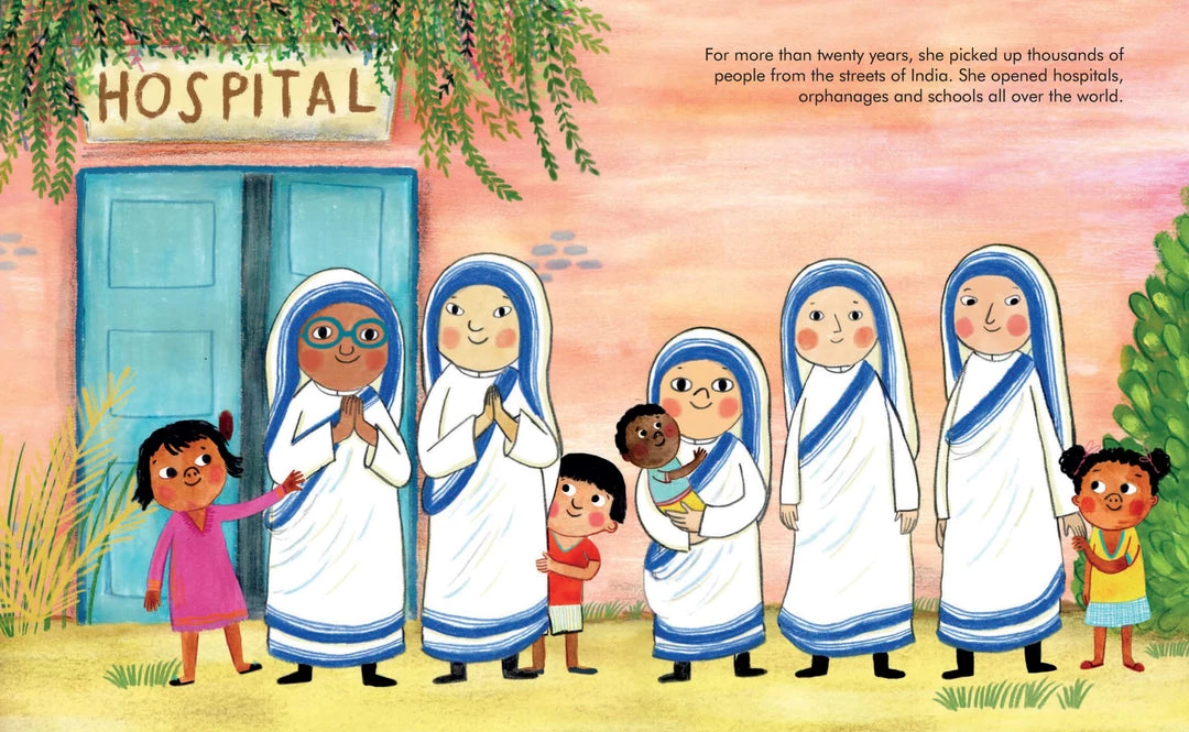 Books Little People Big Dreams - Mother Teresa 4 Books Little People Big Dreams - Mother Teresa