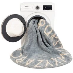 Lorena Canals Machine Washable Rug - ABC Blue/Natural
