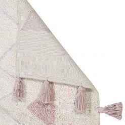 Lorena Canals Machine Washable Rug - Azteca Natural/Pink Rugs