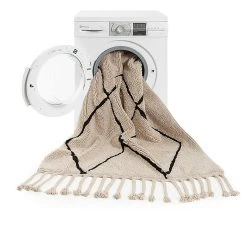 Lorena Canals Machine Washable Rug - Bereber Beige
