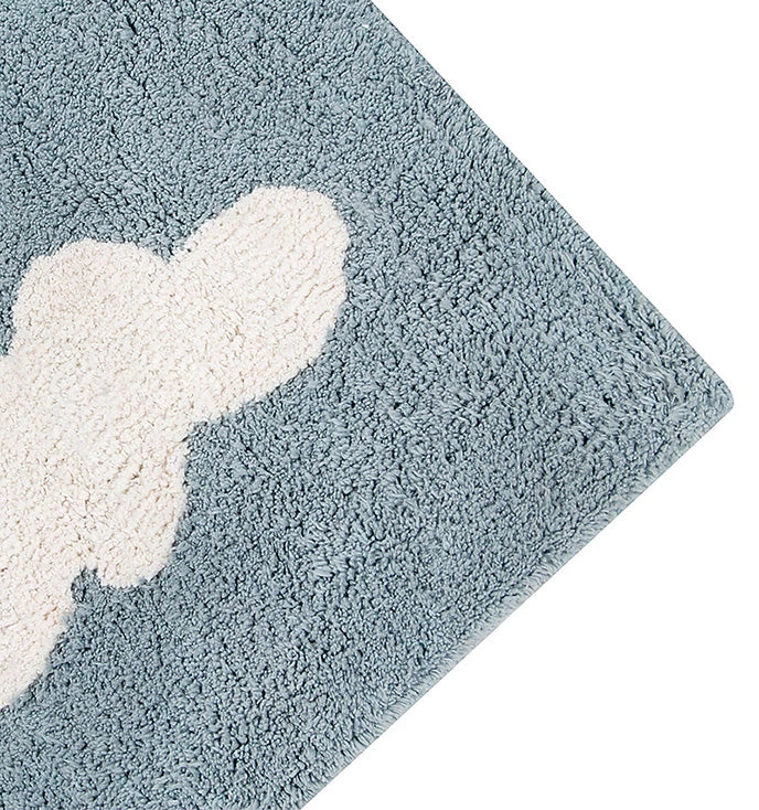 Lorena Canals Machine Washable Rug - Clouds Vintage Blue Rugs 5 Lorena Canals Machine Washable Rug - Clouds Vintage Blue Rugs