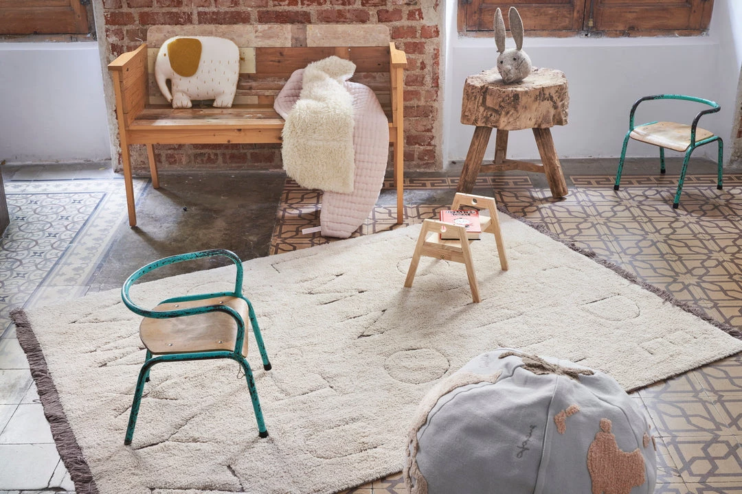 Lorena Canals RugCycled Washable Rug ABC - Natural 6 Lorena Canals RugCycled Washable Rug ABC - Natural