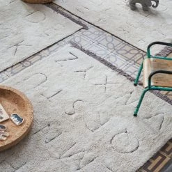 Lorena Canals RugCycled Washable Rug ABC - Natural