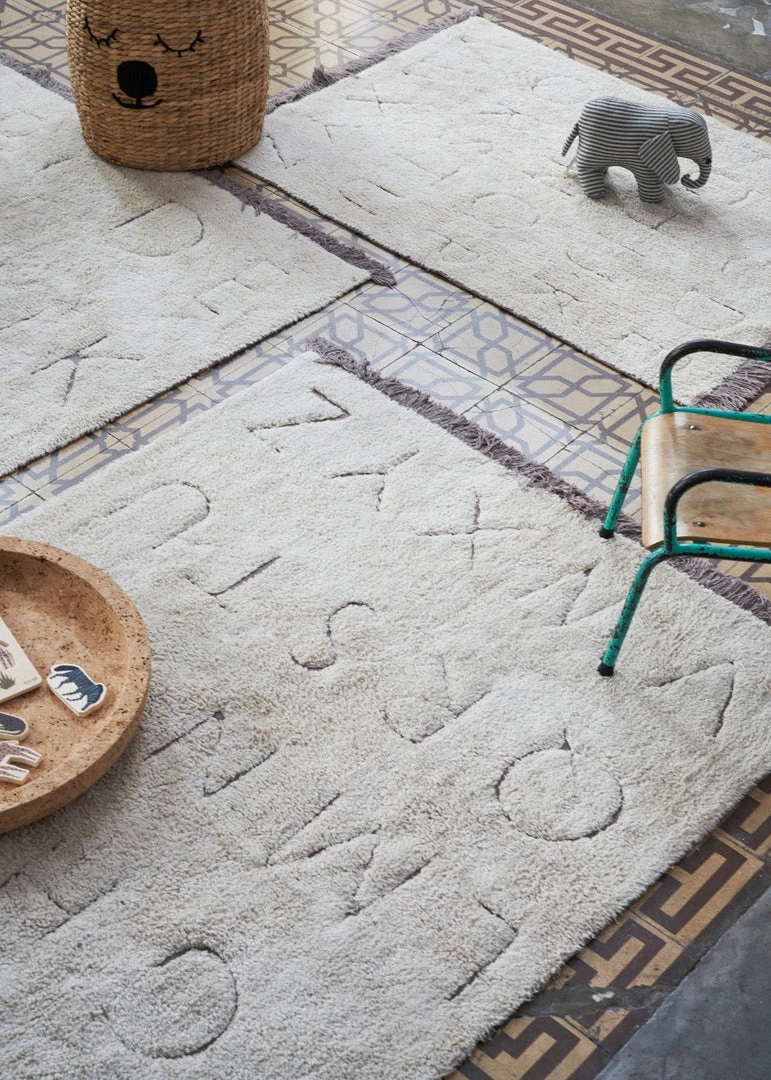 Lorena Canals RugCycled Washable Rug ABC - Natural 4 Lorena Canals RugCycled Washable Rug ABC - Natural
