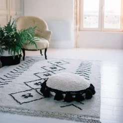 Lorena Canals Machine Washable Rug - Bereber Rhombs Beige Rugs