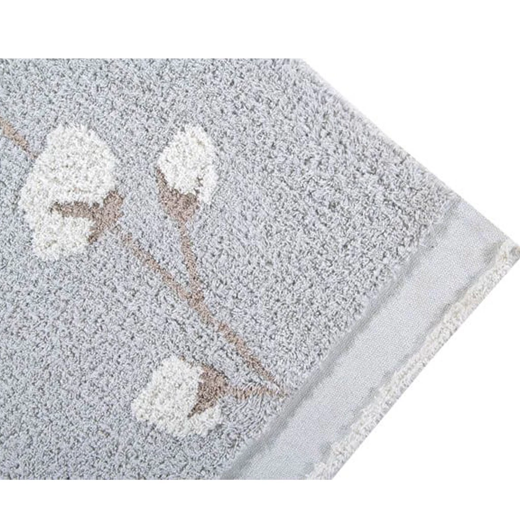 Lorena Canals Machine Washable Rug - Cotton Boll 6 Lorena Canals Machine Washable Rug - Cotton Boll