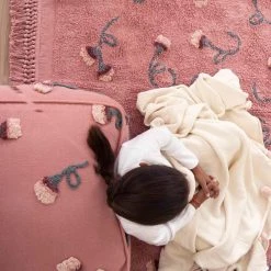 Lorena Canals Machine Washable Rug - English Garden Ash Rose