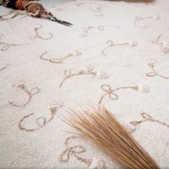 Lorena Canals Machine Washable Rug - English Garden Ivory Rugs