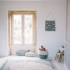 Lorena Canals Machine Washable Rug - Big Fish Beige