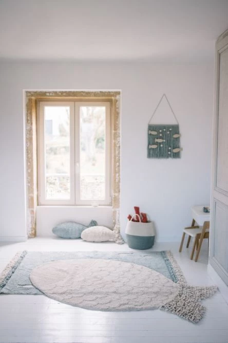 Lorena Canals Machine Washable Rug - Big Fish Beige 4 Lorena Canals Machine Washable Rug - Big Fish Beige