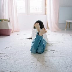 Lorena Canals Machine Washable Rug - Hippy Star Natural Rugs