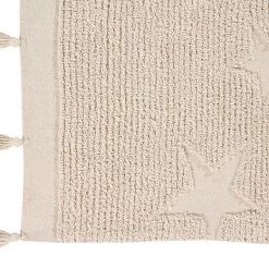 Lorena Canals Machine Washable Rug - Hippy Star Natural Rugs