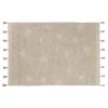 Lorena Canals Machine Washable Rug - Hippy Star Natural Rugs