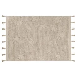 Lorena Canals Machine Washable Rug - Hippy Star Natural Rugs