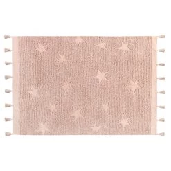 Lorena Canals Machine Washable Rug - Hippy Star Vintage Nude Pink
