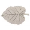 Lorena Canals Machine Washable Rug - Monstera Leaf Natural Rugs