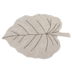 Lorena Canals Machine Washable Rug - Monstera Leaf Natural Rugs