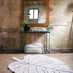 Lorena Canals Machine Washable Rug - Monstera Leaf Natural Rugs