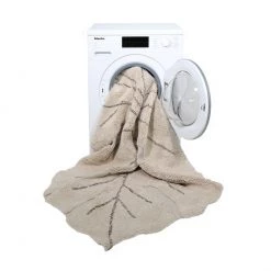 Lorena Canals Machine Washable Rug - Monstera Leaf Natural Rugs