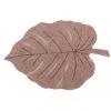Lorena Canals Machine Washable Rug - Monstera Leaf Vintage Nude Rugs