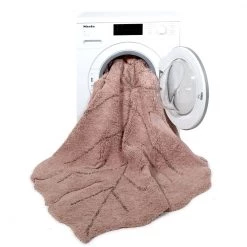 Lorena Canals Machine Washable Rug - Monstera Leaf Vintage Nude Rugs