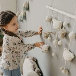 NEW ARRIVALS Lorena Canals Flock Of Sheep Wall Hanging