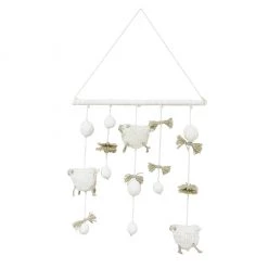 NEW ARRIVALS Lorena Canals Flock Of Sheep Wall Hanging