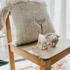 Lorena Canals Pink Nose Sheep Cushion