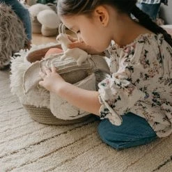 LORENA CANALS Woolable Pink Nose Sheep Storage Basket NEW ARRIVALS