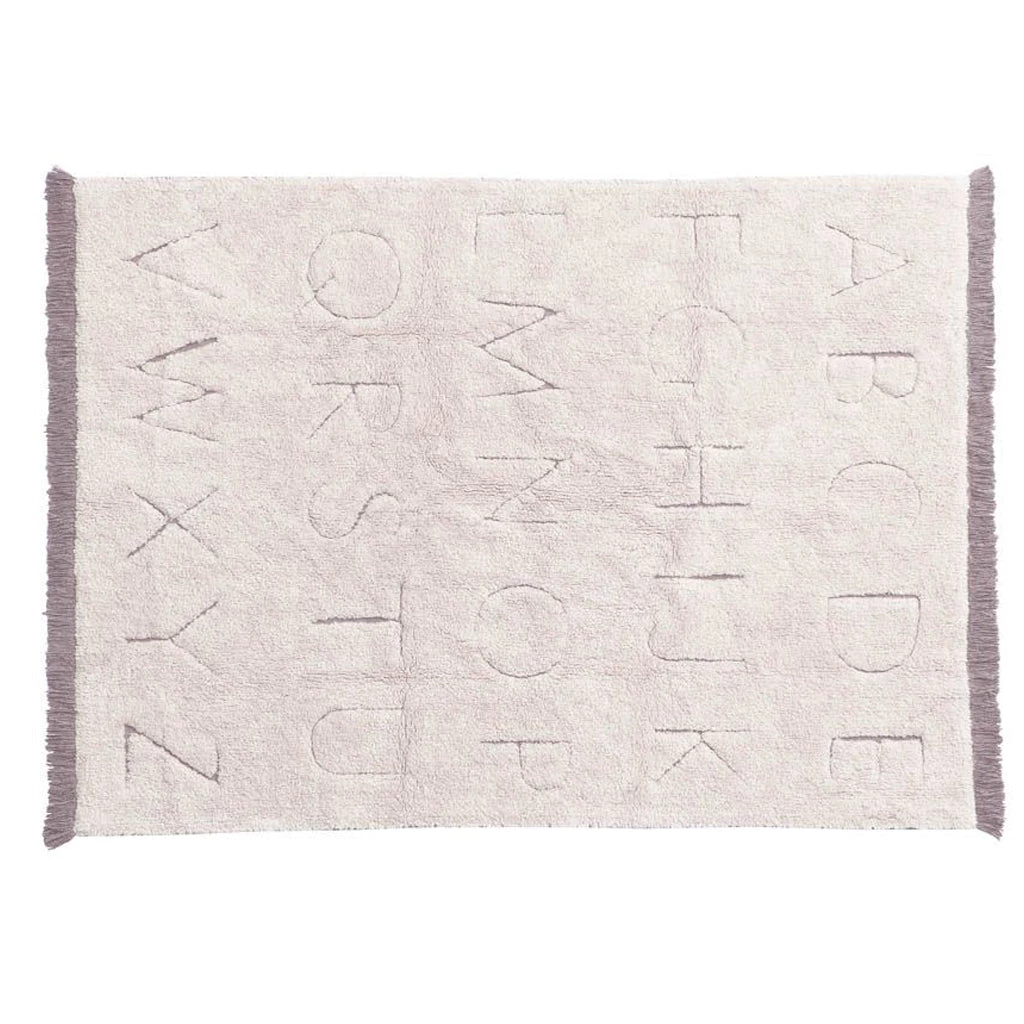 Lorena Canals RugCycled Washable Rug ABC - Natural 3 Lorena Canals RugCycled Washable Rug ABC - Natural