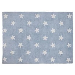 Rugs Lorena Canals Machine Washable Rug - Stars Blue/White
