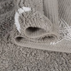 Lorena Canals Machine Washable Rug - Stars Grey/White